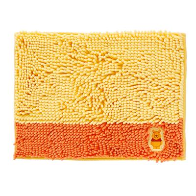 Oka Disney Mall Bath 36cm X Yellow the Mat, Fitz, Approx. 50cm, (Winnie Pooh)
