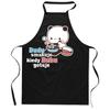 Grembiule con stampa per bambini orso panda bubu dudu kawaii cotone
