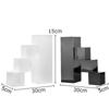 Crystal Bookends Knowledge Ladder Crystal Crafts Ornaments Minimalist Artwork Sculpture Desk Decoration Statue Modern Home Decor