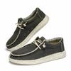 Men's Lightweight Comfortable Casual Canvas Slip-On Loafers with Soft Sole – Great for Walking and Traveling