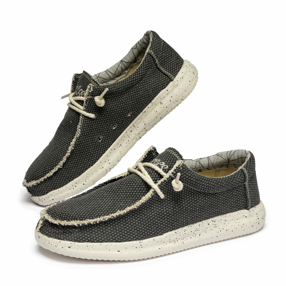 Men's Lightweight Comfortable Casual Canvas Slip-On Loafers with Soft Sole – Great for Walking and Traveling