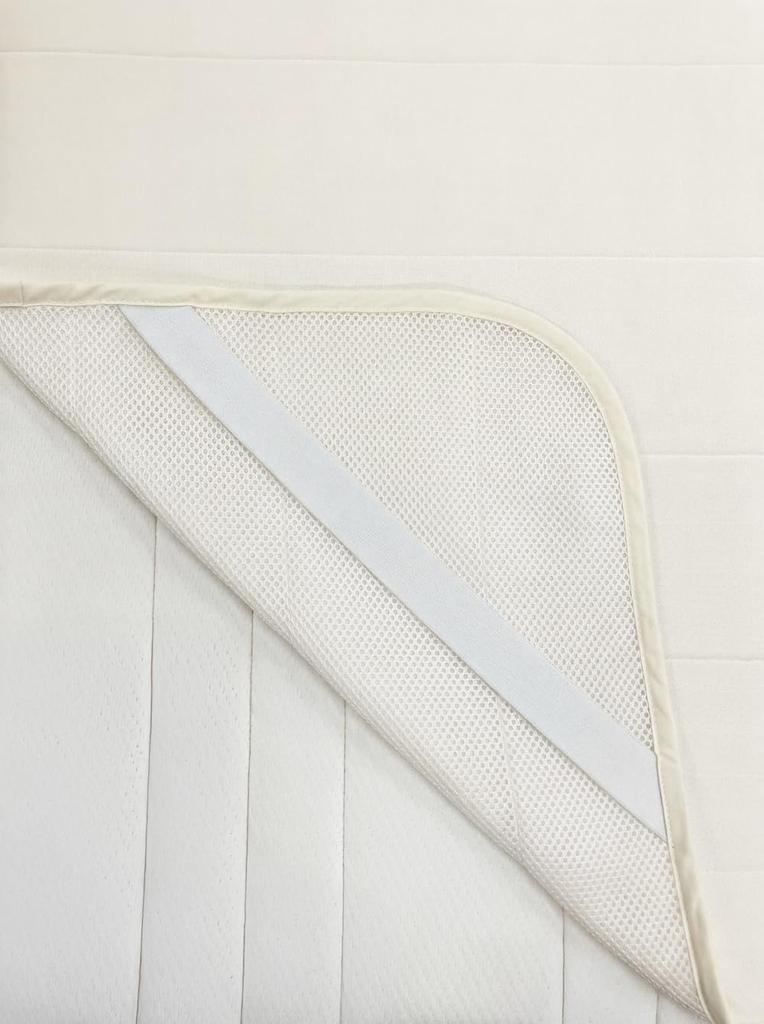 LOFTY Cool Pad Double Mattress Pad Beige Contact - Cool, Refreshing, Cooling, Quick-Drying
