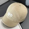 Simple Label Design Short Brim Baseball Cap Suitable For Both Men And Women Suitable For Outdoor Activities Camping Streetwear