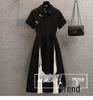 Women's Plus Size Summer Qipao: Gentle Chinese Style Tea Break Little Black Dress