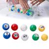 100Pcs Bingo Balls Raffle Balls Calling Balls with Easy Read Number Window for Large Group Game Entertaining Activity