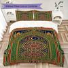 Muslim Pattern Bedding uilt Set uilt Cover Pillowcase Home Decoration Birthday Gift (1 * duvet cover + 2 * pillowcase  without core)127