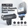 Quick Release Magnetic Mount Adapter for DJI Osmo 360/Action 5 Pro 3 4 Action Camera Accessories