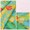 Wide 145cm Pastoral Flower Summer Poplin Cotton Fabric for DIY Children's Clothing Cloth Making Bedding Quilt Decoration Home