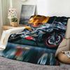 Brand A Aprilia Throw Flannel Throw Blanket Suitable for Sofa Living Room Bedroom