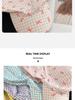 Berretto Bandana a Quadri con Laccetti Incrociati e Visiera - Cappello da Donna per Primavera/Estate Protezione Solare Stile Pastorale