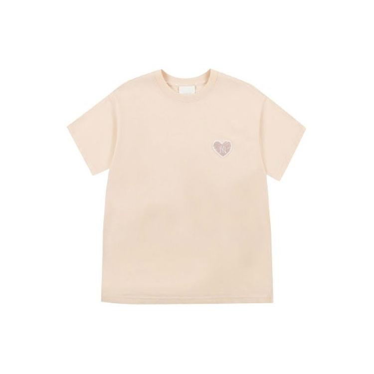 

New MLB Set in Sleeve T Shirt Unisex Pink 31TSH1131-50P XL