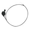 72 Inch Lawnmower Throttle Cable Lever Type Universal- Fit Zig Zag- End Customizable Length Repair Tool Kit Engine Parts Black