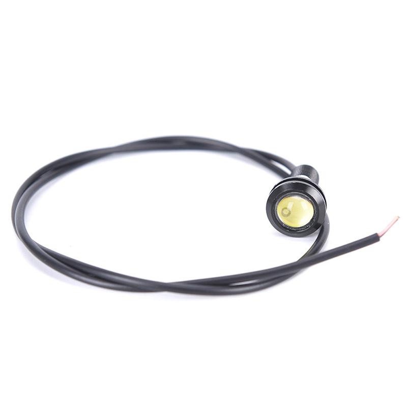 9W 12V 18mm červená LED Eagle Eye světla do mlhy, denní svícení, couvání