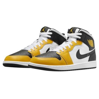 Air 1 Mid Yellow Ochre Herren DQ8426-701 GS DQ8423-701