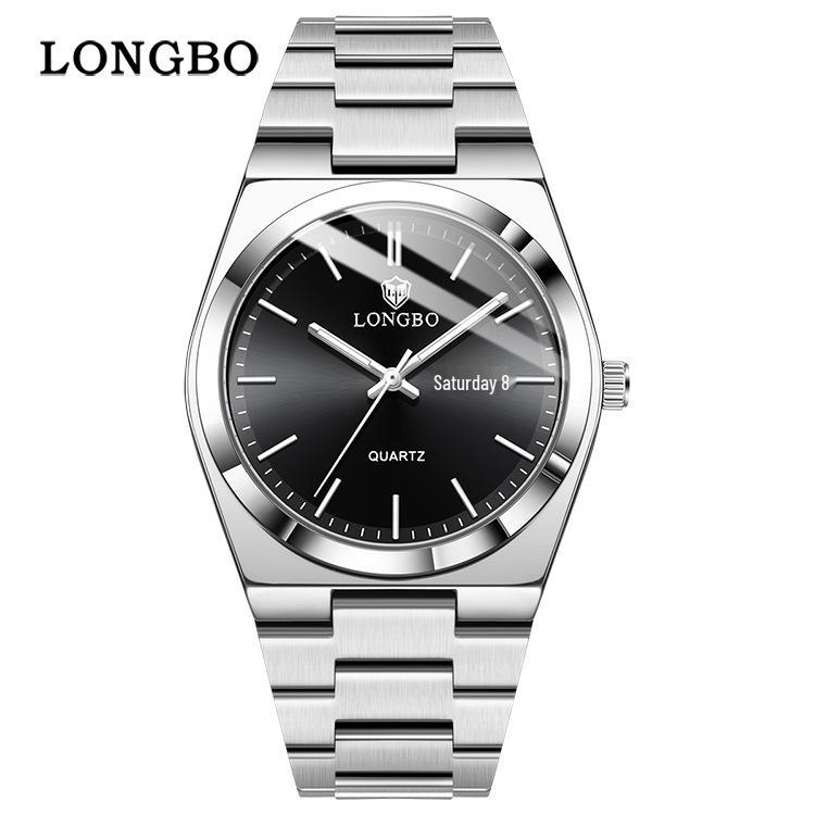 Longbo Men s Waterproof Quartz Watch - Casual, Simple Couple Design