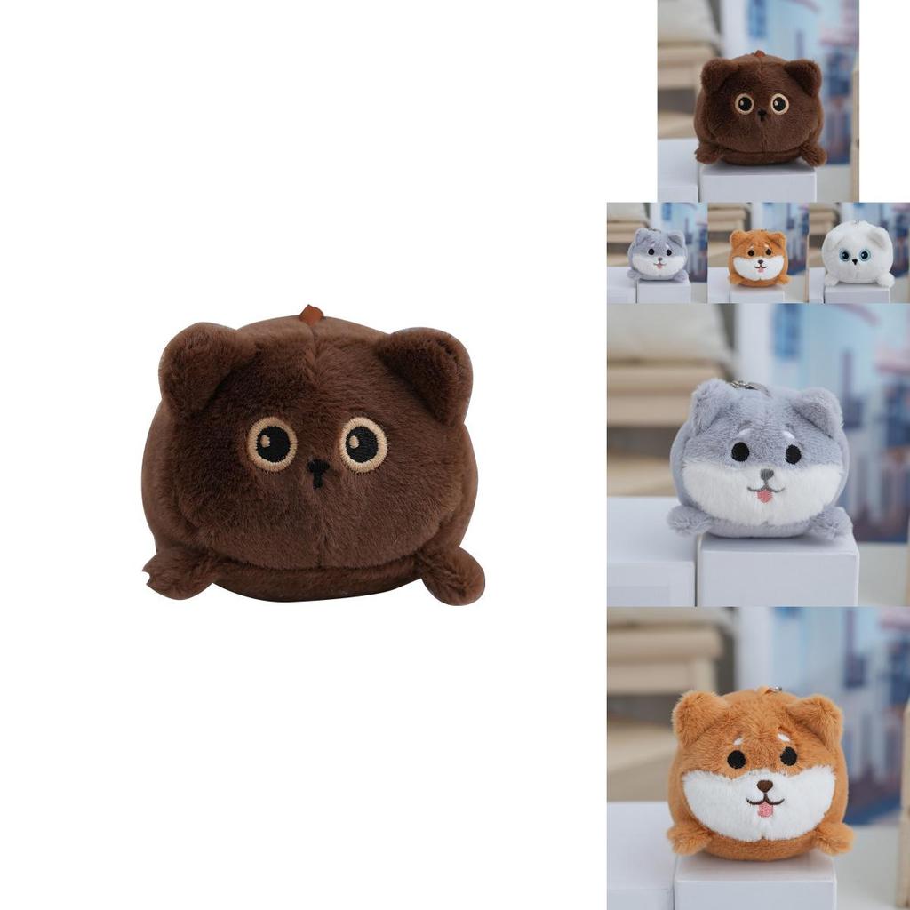Cute Plush Cat Toy With Wagging Tail Soft Pp Cotton Stuffed Animal