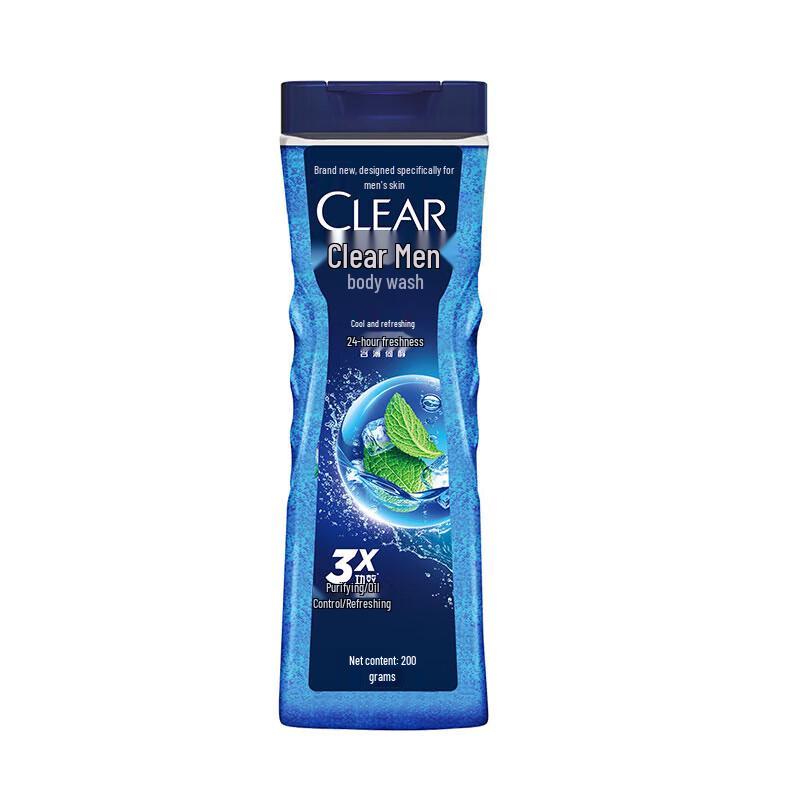 Clear Men's Balancing Oil Control Cooling Shower Gel