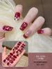 20 Pcs Halloween Christmas UV Semi Cured Gel Nail Stickers Self Adhesive Long Lasting Popular Nail Art Wraps