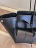 2024 Neutral Hot Girl Motorcycle Tote: Large-Capacity Solid Color Shoulder Bag for Commuters - Trendy All-Match Design