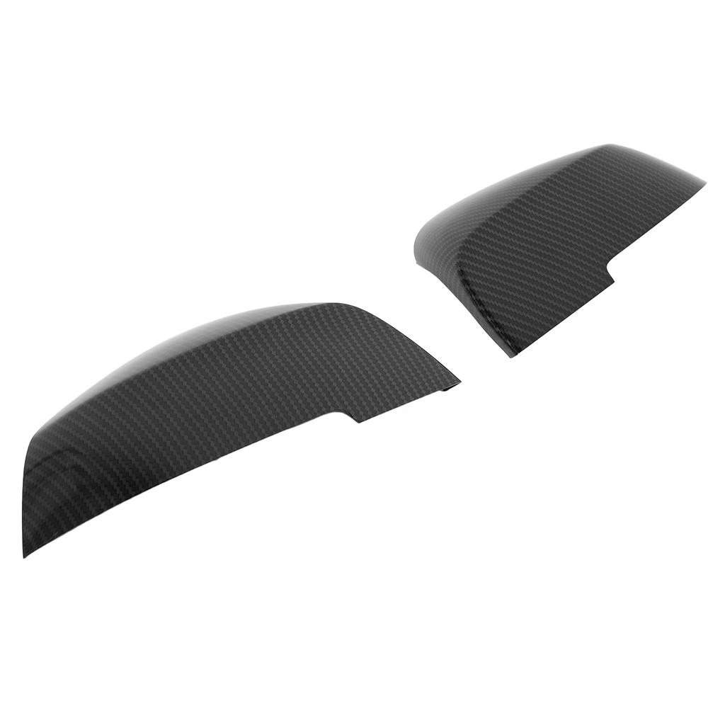 1 Pair Rearview Mirror Cover Cap 51167292745 Carbon Fiber Style Protective Side Door Mirror Cover Fo