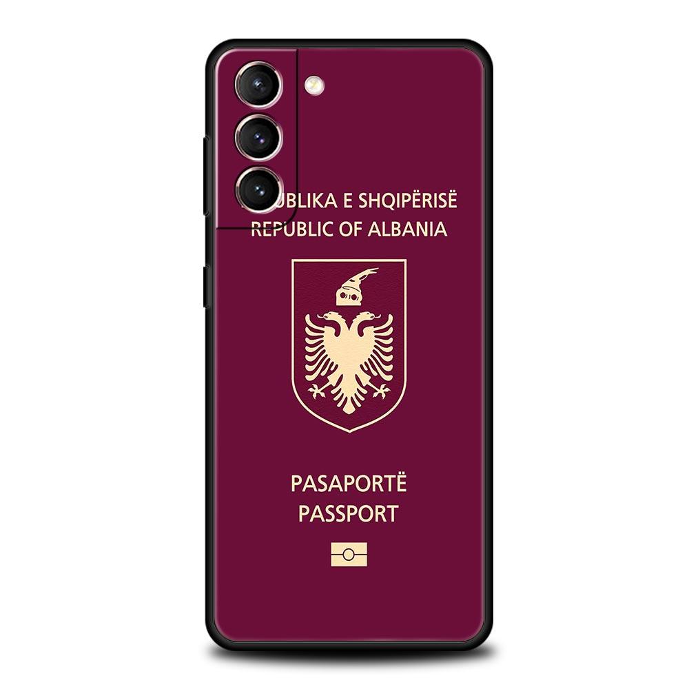 Pouzdro na telefon s motivem Alžírska a Ruska pro Samsung Galaxy S24 S23 S22 5G S20 Ultra S21 FE S10 S9 Plus S10E S8 Lite 20 Soft TPU kryt