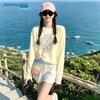 Jeanswest Women's Pure Cotton Long Sleeve Line Bouquet Print T-Shirt