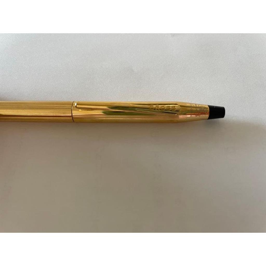 Used CROSS Cross Ballpoint Pen Classic Century Gold PVD Model New