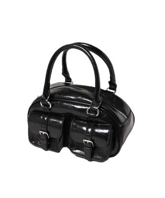 WEGO PHILLY Belt Pocket 2-Way Shoulder Bag, Girly, Women's, Size F, Black