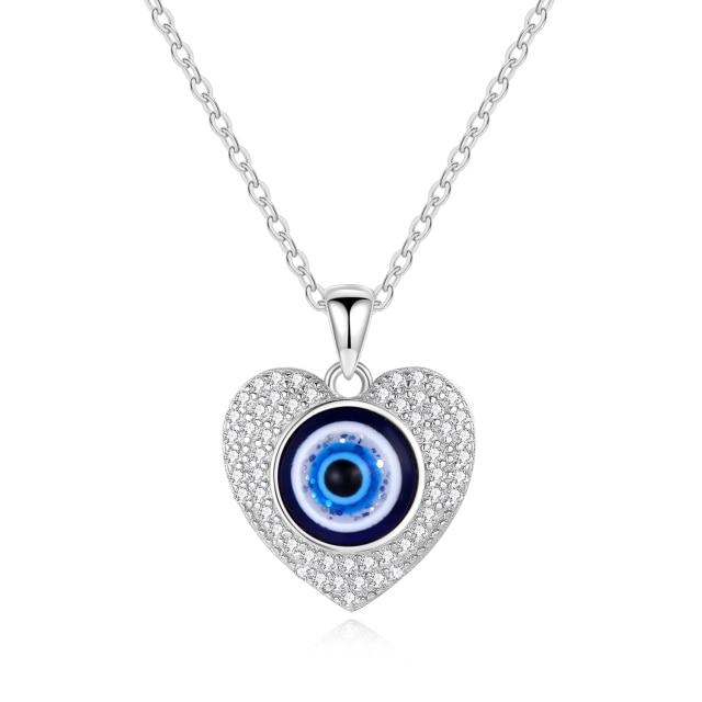 Kaletine Modish Fashionable Turkish Evil Eye Pendant Necklace Pendant Color Choker Women Accessories Luck Friendship Jewelry