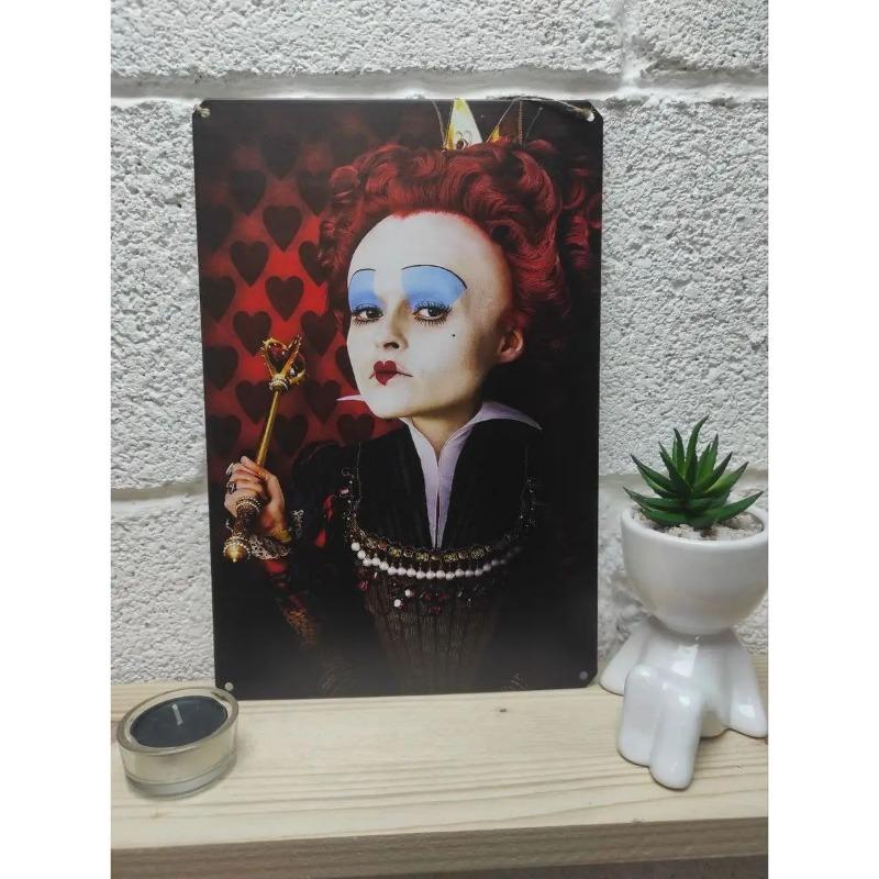 Red Queen Disney Poster, Alice In Wonderland Wall Art