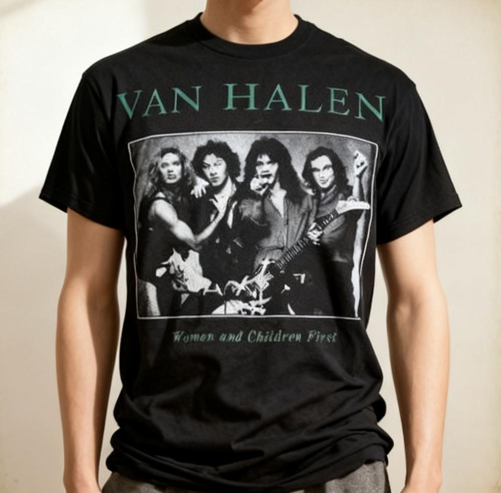 

Van Halen Women and Children First Unisex Cotton Tshirt Size S5XL NWT Unisex T-Shirt M