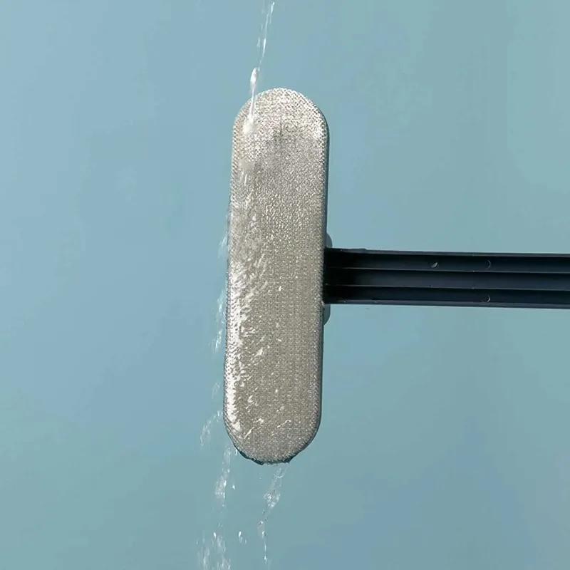 Long Handle Multi Purpose Cleaning Brush Wet Dry Use for Windows Glass Sofa Walls Pet Hair and Carpet Cleaning Tool 1PC