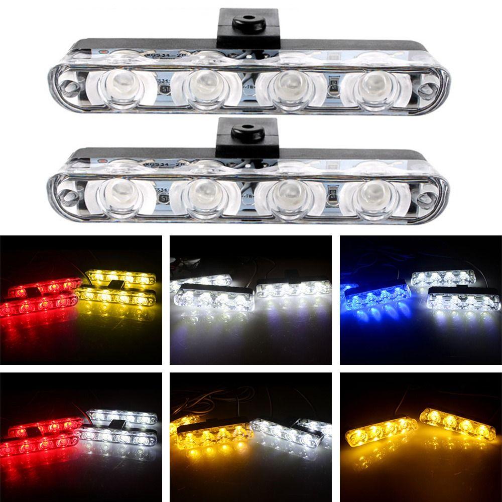 Police Light Flash Signal Warning Lamp Car Led Light Auto Position Lamps Emergency Strobe Light