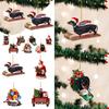 Festive 2023 Dachshund Dog Ornaments Set For Car Interior And Home Decoration