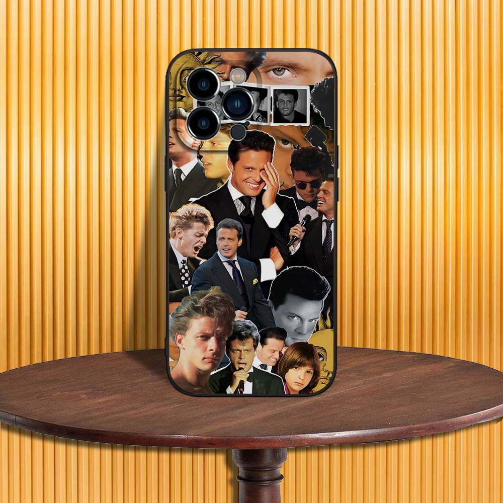 L-Luis M-Miguel Phone Case For iPhone 17,16,15,14,13,12,11,Pro,Max,Plus,X,XS,SE4,E,Mini,Soft Black Case