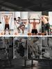 Pilates Bar Kit & Resistance Bands Multifunctional Pilates Bar Portable Yoga Pilates Stick Home Gym Strength Training Equipment