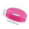 2/5PCS Sports Headband Fitness Hair Bands Versatile Moisture Wicking Workout Sweat Bands Breathable for Yoga Tennis Basketball