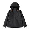 Outdoor Jacket Jacket Women's Tooling Multi-pocket Loose Casual Trendy Brand Hooded