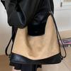 Retro matte large-capacity backpack bag women's bag new high-value shoulder bag commuter messenger tote bag