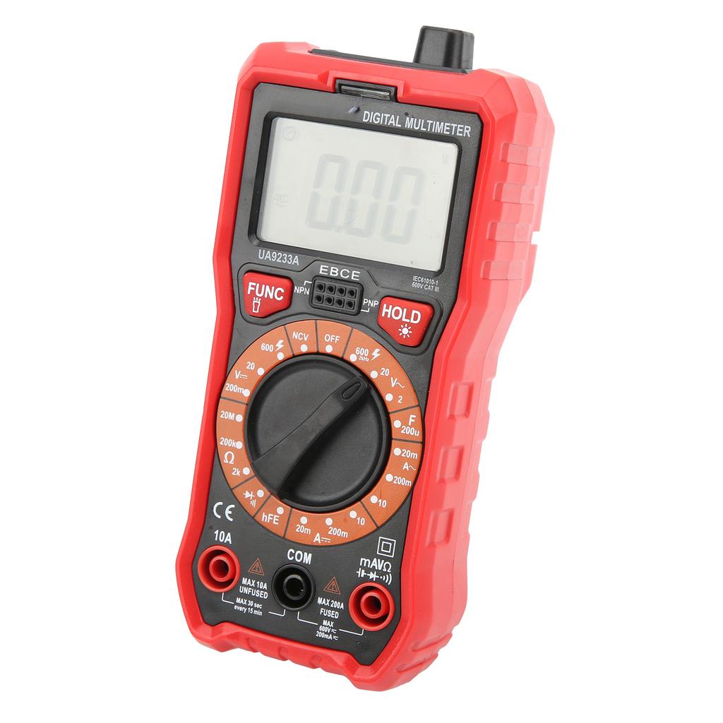 Digital Multimeter Portable UA9233A Current Voltage Capacitance Tester for Electrician