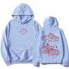 Alex Warren Alles wird gut, Kleiner Kapuzenpullover Mode Langarm Kapuzenpullover Lässiges Design Grafikdruck Pullover Unisex