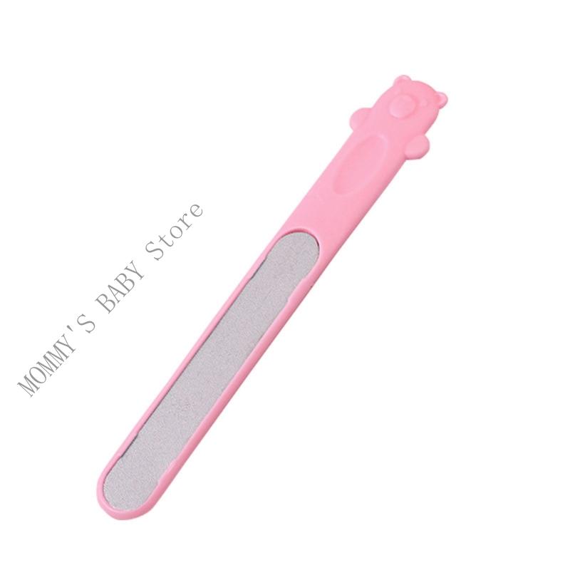H3CD Baby Safe Nails Grooming File Round Design Vibrant Cartoon Nails File