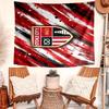 Stoke City F.C. Tapestry Wall Hanging Room Background Cloth Home Decor Beach Mat Yoga Mat Sofa Bed Sheet