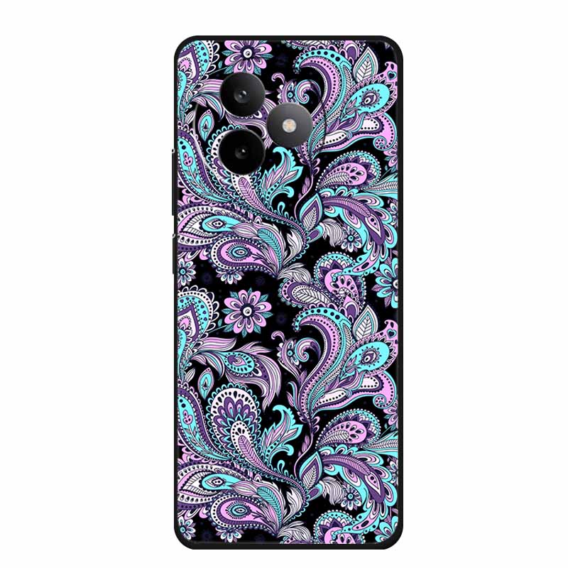 Phone Case For Xiaomi Redmi K80 Ultra Case Soft Black Silicone Cartoon Cat TPU Funda For Redmi K 80 Ultra Case Coque 6.83" Shell