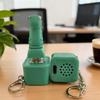 1PC Lizard Fidget Toy Keyboard Clicker Led Lights Type-C Rechargeable Lizard Button Keychain With Sound Portable Stress Reliever
