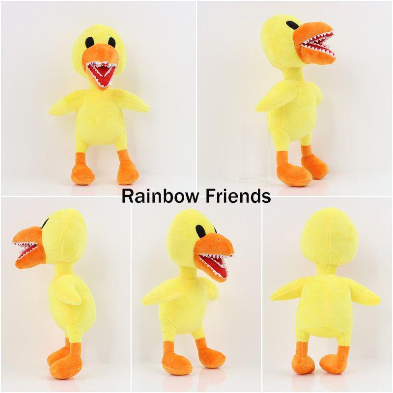 Rainbow Friends Yellow Duck Plush Toy Soft Stuffed Doll Perfect Kid's Gift