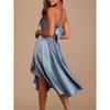 Export Lu's Sling Strap Sexy Open Back Elegant Elegance Vacation Summer Beautiful Lady Casual Dress