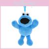 Sesame Wholesales 10pcs Street Cookie Monster Plush Ornament Dolls Qt173 Chains