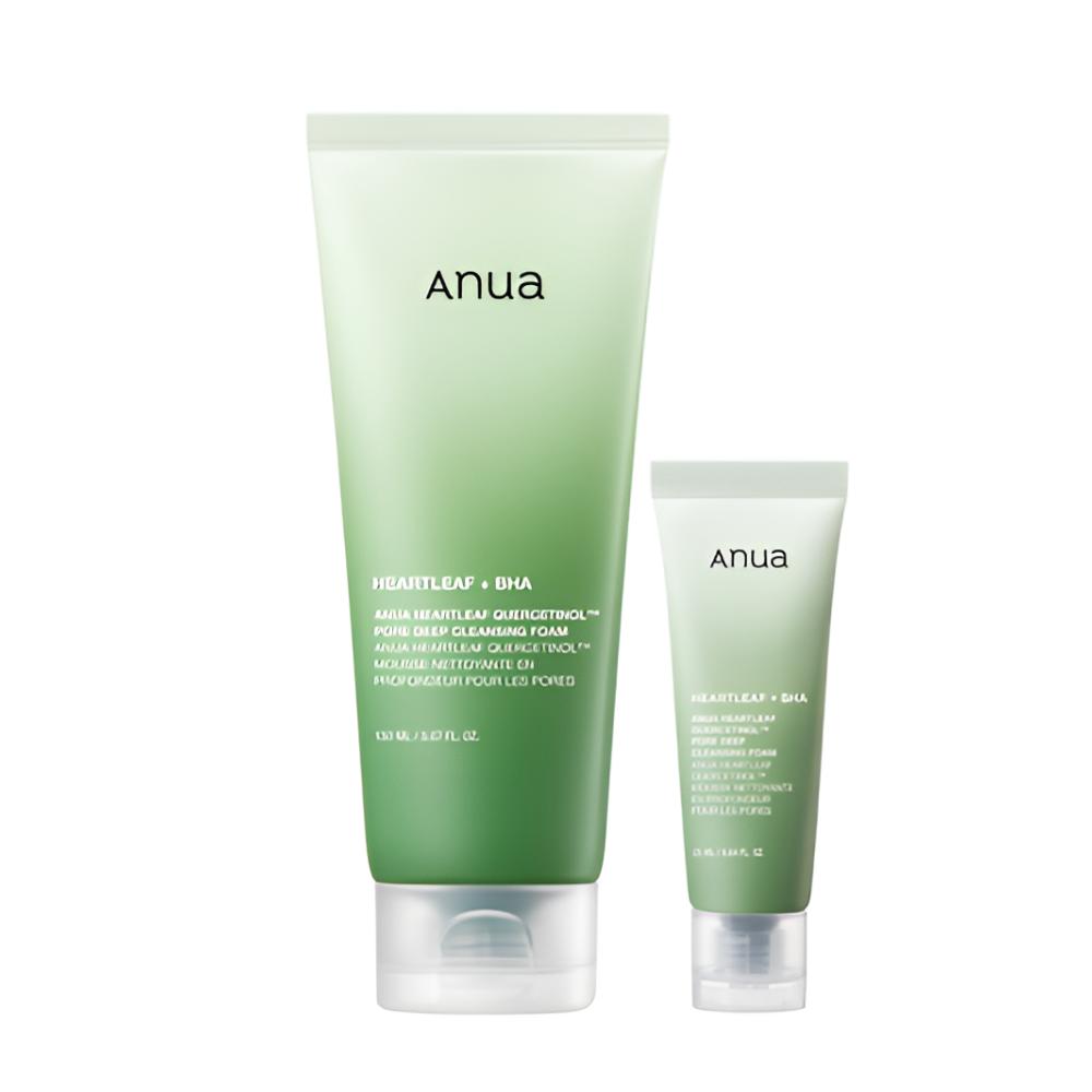 Anua Heartleaf Quercetinol Pore Deep Cleansing Foam 150ml (+25ml) – K-Beauty, Pore Cleanser