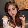 Hair Extension Chain for Braids Rhinestones Tassels Barrette Party Headwear Stylish Accessory for Women and Girls